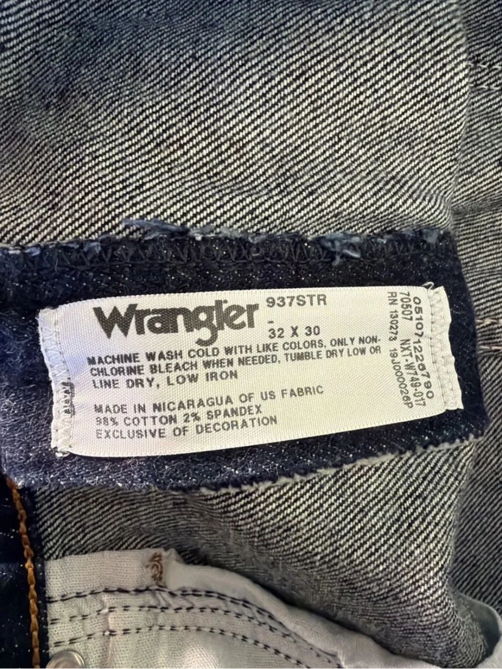 Wrangler cowboy cut